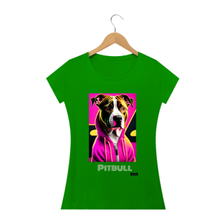 Nome do produto Pitbull de casaco / T-shirt Woman Pitbull