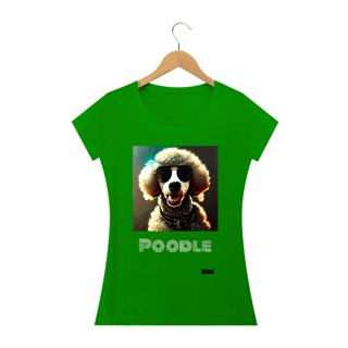 Nome do produto Poodle Rock / T-shirt Woman Poodle