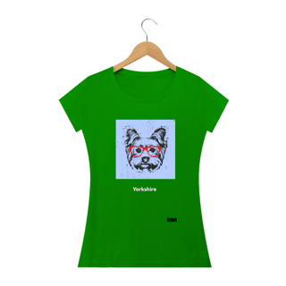 Nome do produto Yorkshire de Oculos / T-shirt Woman Yorkshire 