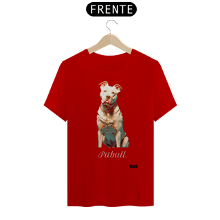 Nome do produto Camiseta Pitbull Branco / T-shirt Pitbull White