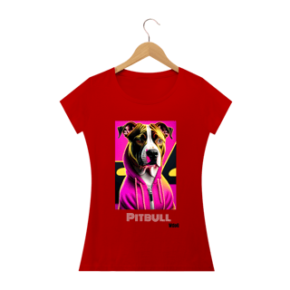 Nome do produto Pitbull de casaco / T-shirt Woman Pitbull
