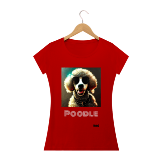 Nome do produto Poodle Rock / T-shirt Woman Poodle