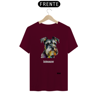 Nome do produto Schnauzer Pintura / T-shirt Schnauzer
