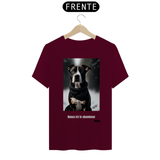 Nome do produto Cachorro Nunca ira te abandonar / T-shirt dog