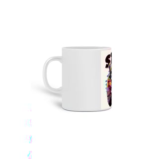 Nome do produto caveira tomando cerveja