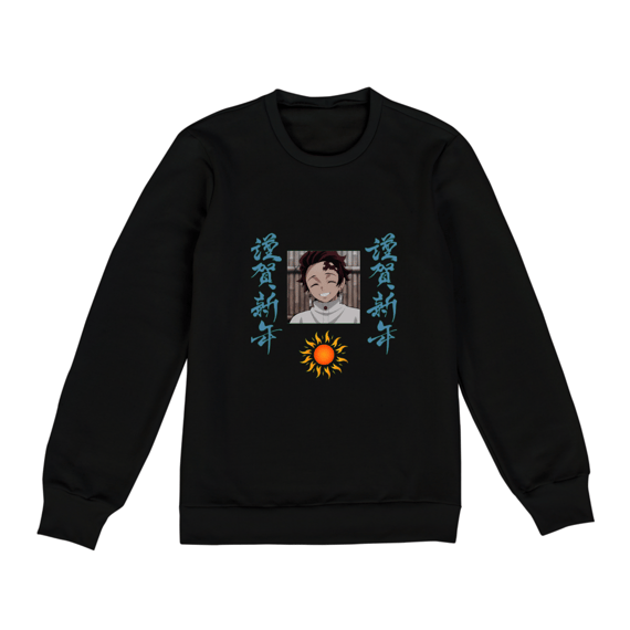 Camisa  Moletom  Geek: Tanjiro 