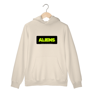 Nome do produto Moletom Canguru Unissex | Aliens 