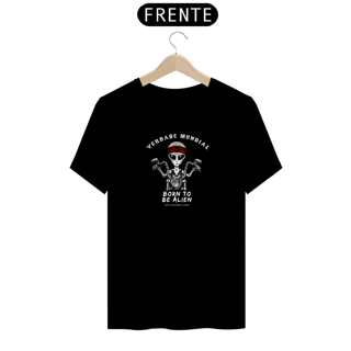 Nome do produto Alien Motoqueiro | Camiseta Masculina