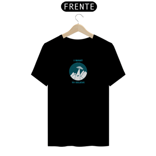 Nome do produto I Want To Believe | Camiseta Unissex