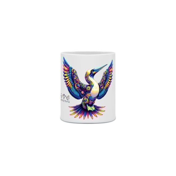 Caneca de Porcelana Atobá Colors