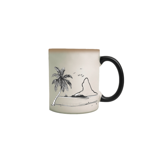 Caneca Mágica Amo Pico Coqueiro