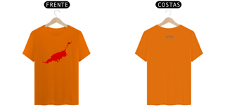 Nome do produto Camiseta Mapa Laranja