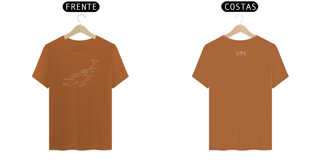 Nome do produto Camiseta Mapa & Pontos