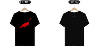 Nome do produto Camiseta Mapa Laranja