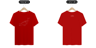 Nome do produto Camiseta Mapa & Pontos