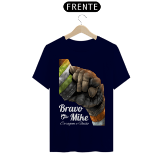 Nome do produto Camisa Quality - Bravo Mike  Coragem e União