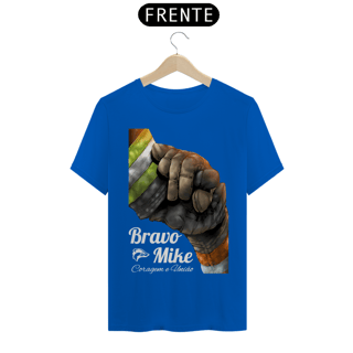 Nome do produto Camisa Quality - Bravo Mike  Coragem e União