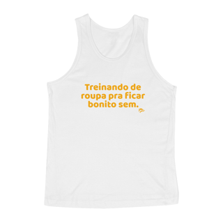 Nome do produto Regata Classic - TREINANDO DE ROUPA PRA FICAR BONITA SEM.