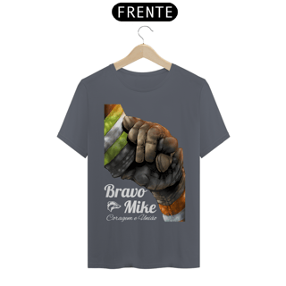 Nome do produto Camisa Quality - Bravo Mike  Coragem e União