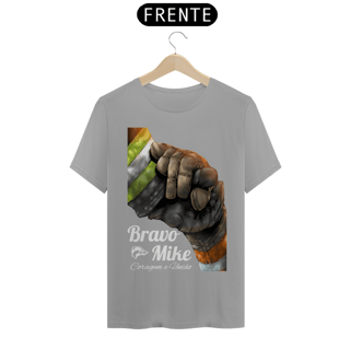 Nome do produto Camisa Quality - Bravo Mike  Coragem e União