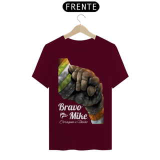 Nome do produto Camisa Quality - Bravo Mike  Coragem e União