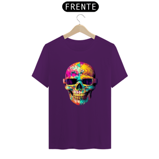 Nome do produtoCamiseta Caveira óculos quadrado