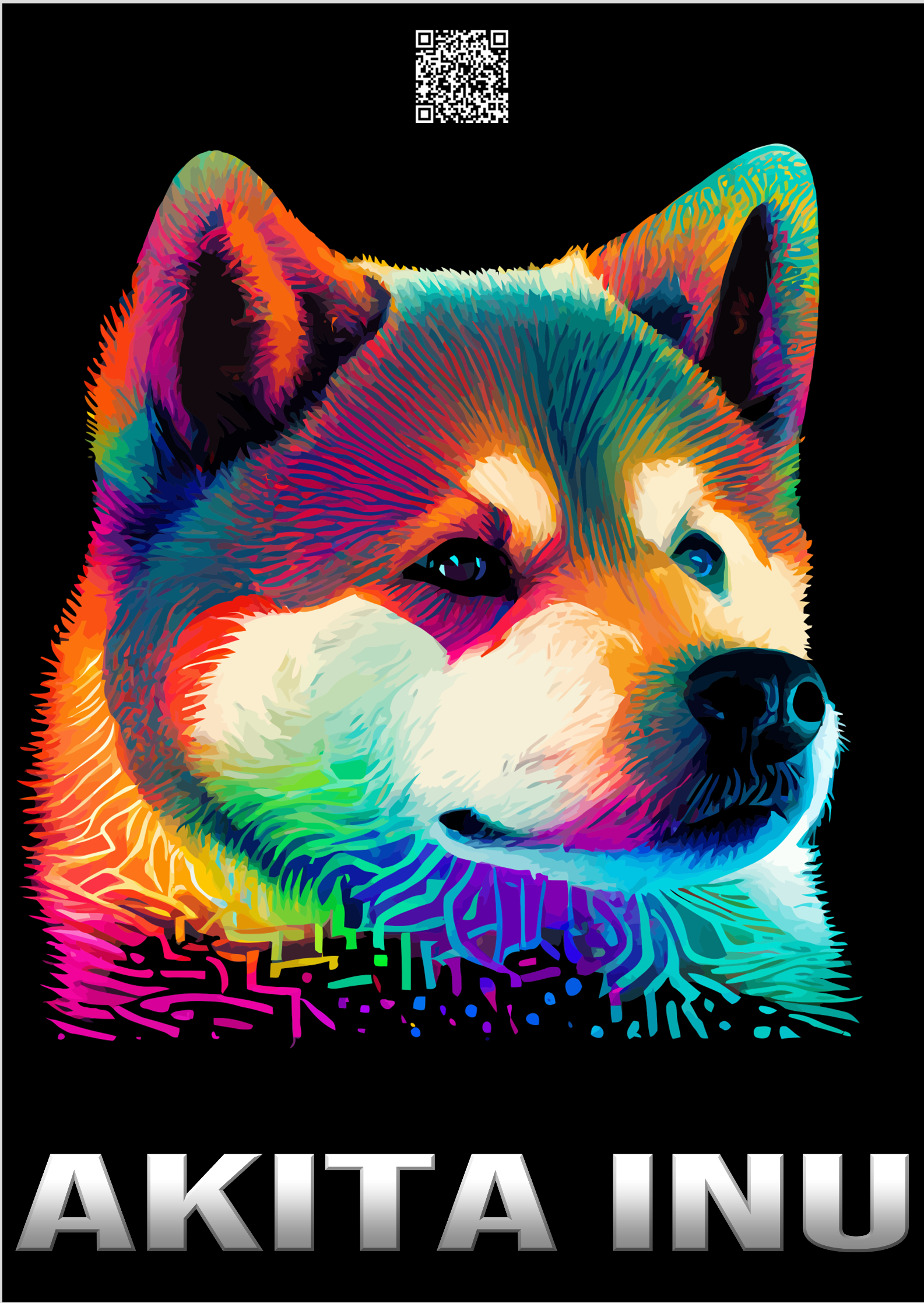 Poster AKITA INU