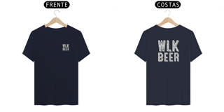 Nome do produtoCamiseta Walking Beer Logo WKL Beer Branco