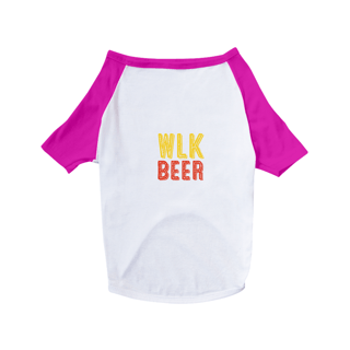 Nome do produtoBlusinha Pet Walking Beer Logo WLK BEER