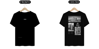 Nome do produto Camiseta Masculina StreetWear Pretend São Paulo