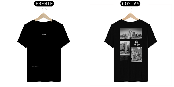 Camiseta Masculina StreetWear Pretend São Paulo