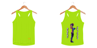 Nome do produto Camiseta Regata Fem Sport Dry UV - Academia