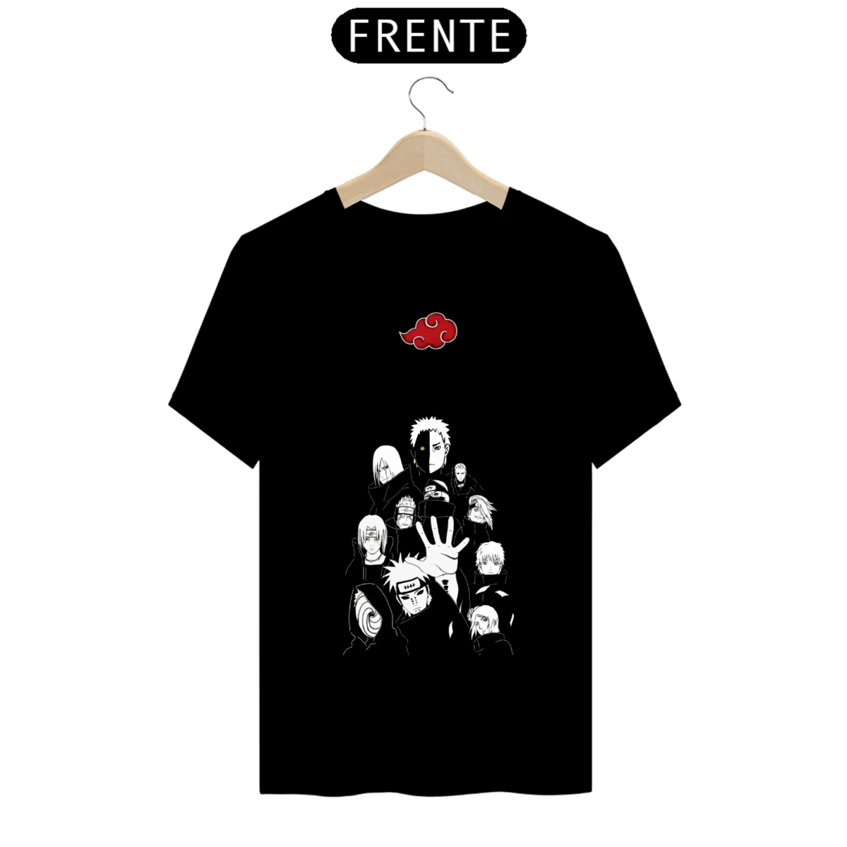 Nome do produto: Camiseta Akatsuki