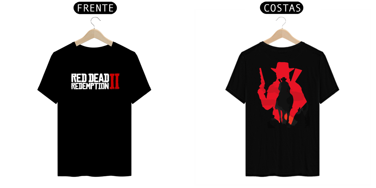 Nome do produto: Camiseta Red Dead Redemption