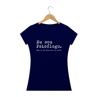 Nome do produto Eu sou Psicólogo. (cores escuras)