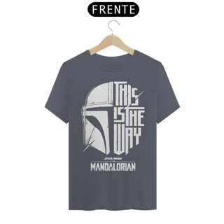 Nome do produto Mandalorian: This is the way (cores escuras)