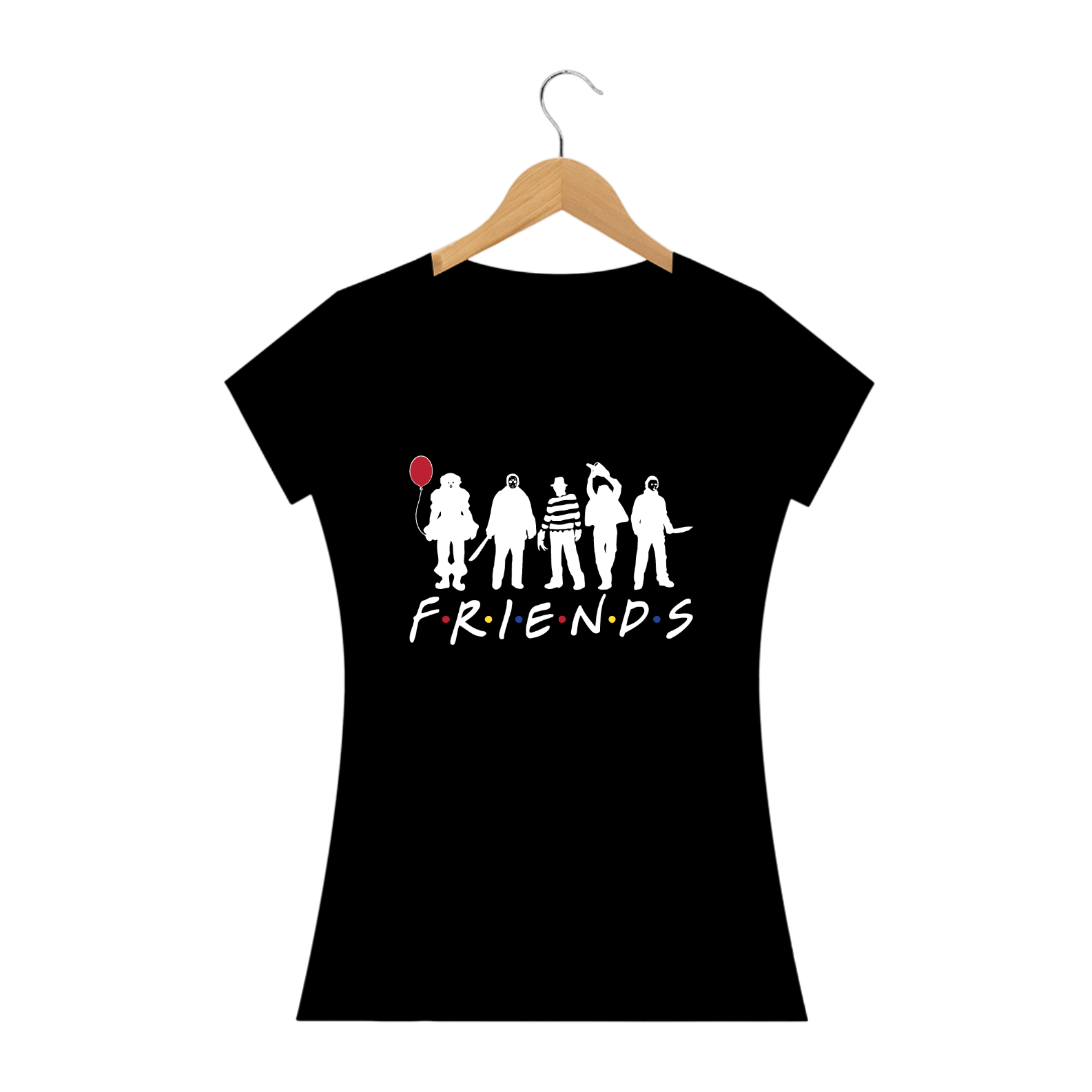 Friends Filmes de Terror (cores escuras)