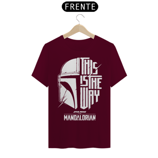 Nome do produto Mandalorian: This is the way (cores escuras)