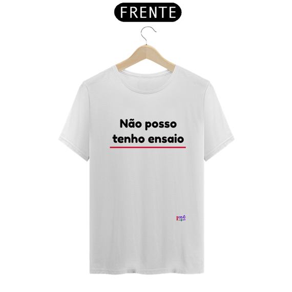 DANÇA - Não posso tenho ensaio