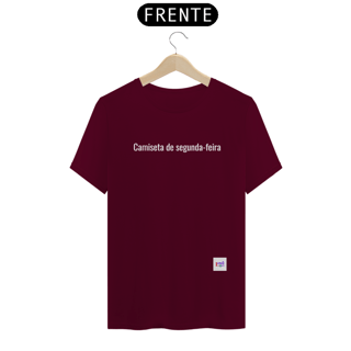 Nome do produto VARIEDADES - Camiseta de segunda-feira