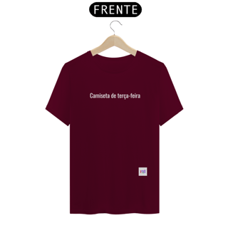 Nome do produto VARIEDADES - Camiseta de terça-feira
