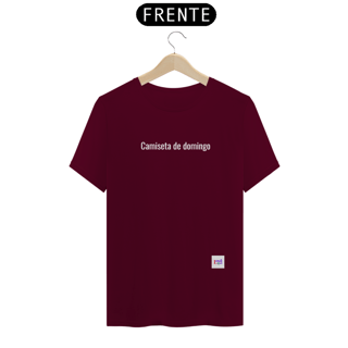 Nome do produto VARIEDADES - Camiseta de domingo
