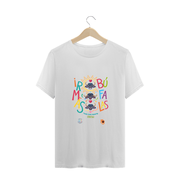 T-Shrit Plus Size - Happy color