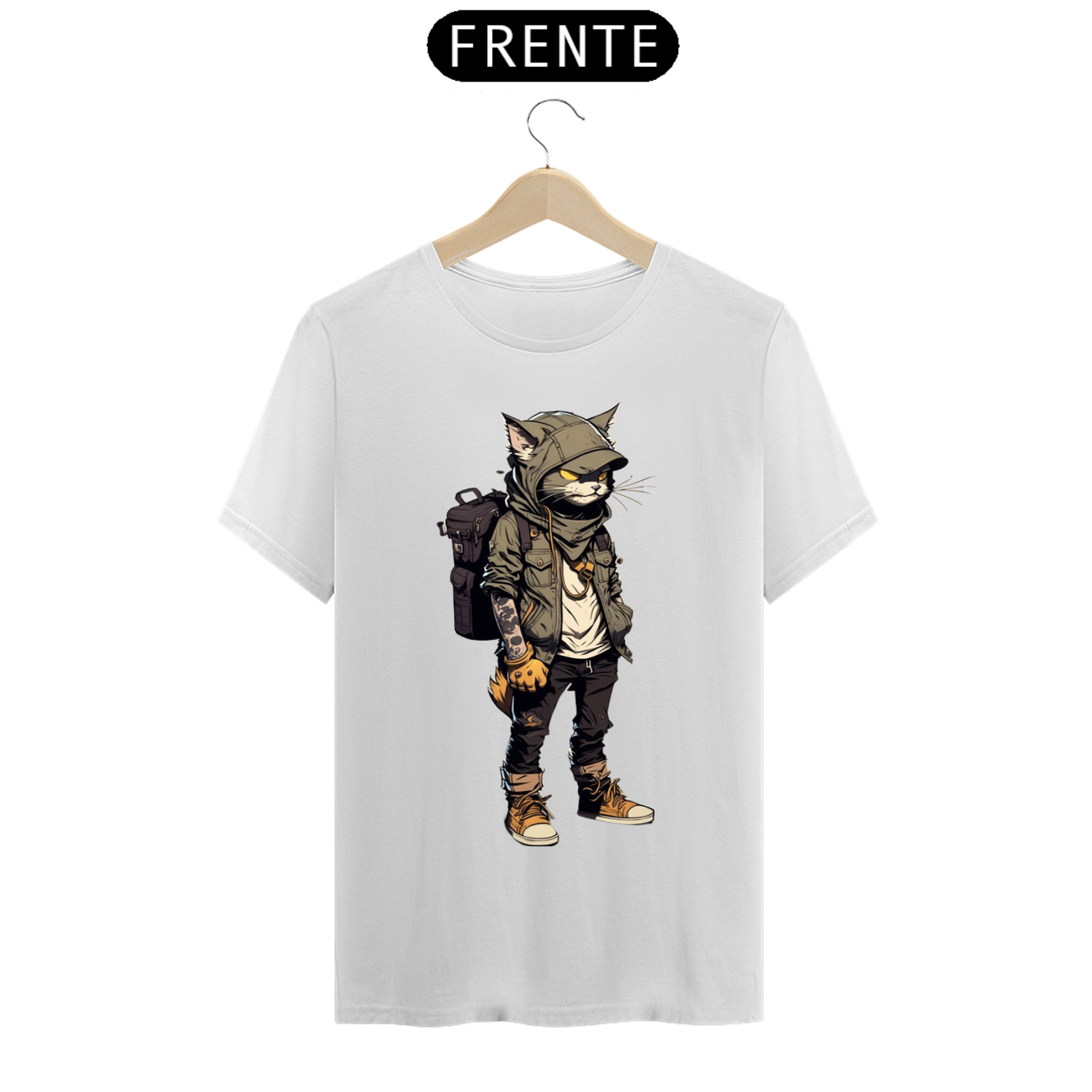 Camiseta Gato