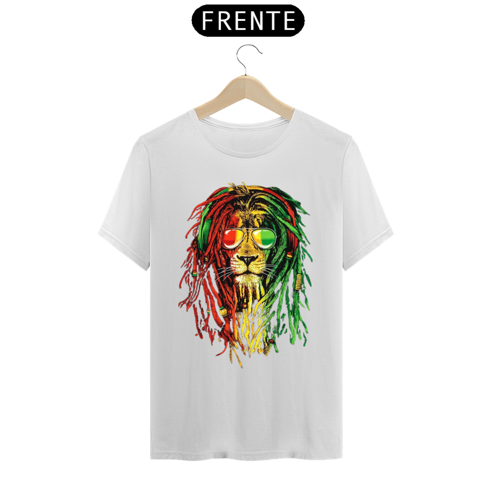 Camiseta Leão Reggae