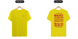 Nome do produto Camisa unissex quality - Coleção sou filho do Axé - Exú Bara 