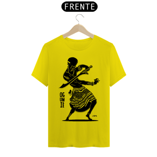 Nome do produto Camisa Unissex - Coleção Orixás Encanto e Axé By Vinicius Targa - Ogumiê Ogum