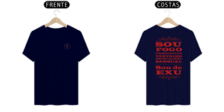 Nome do produto Camisa unissex quality - Coleção sou filho do Axé - Exú Bara 