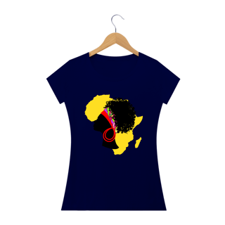Nome do produto Camisa Baby long - Coleção Mulheres Afro - Anaya