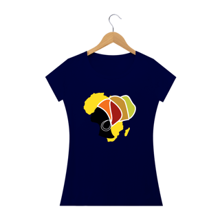 Nome do produto Camisa Baby long - Coleção Mulheres Afro - Chinara